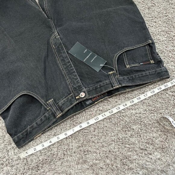 Extreme USA Men's Rinse Black Denim Jeans W44 L33 Style UE 901X - Picture 4 of 8